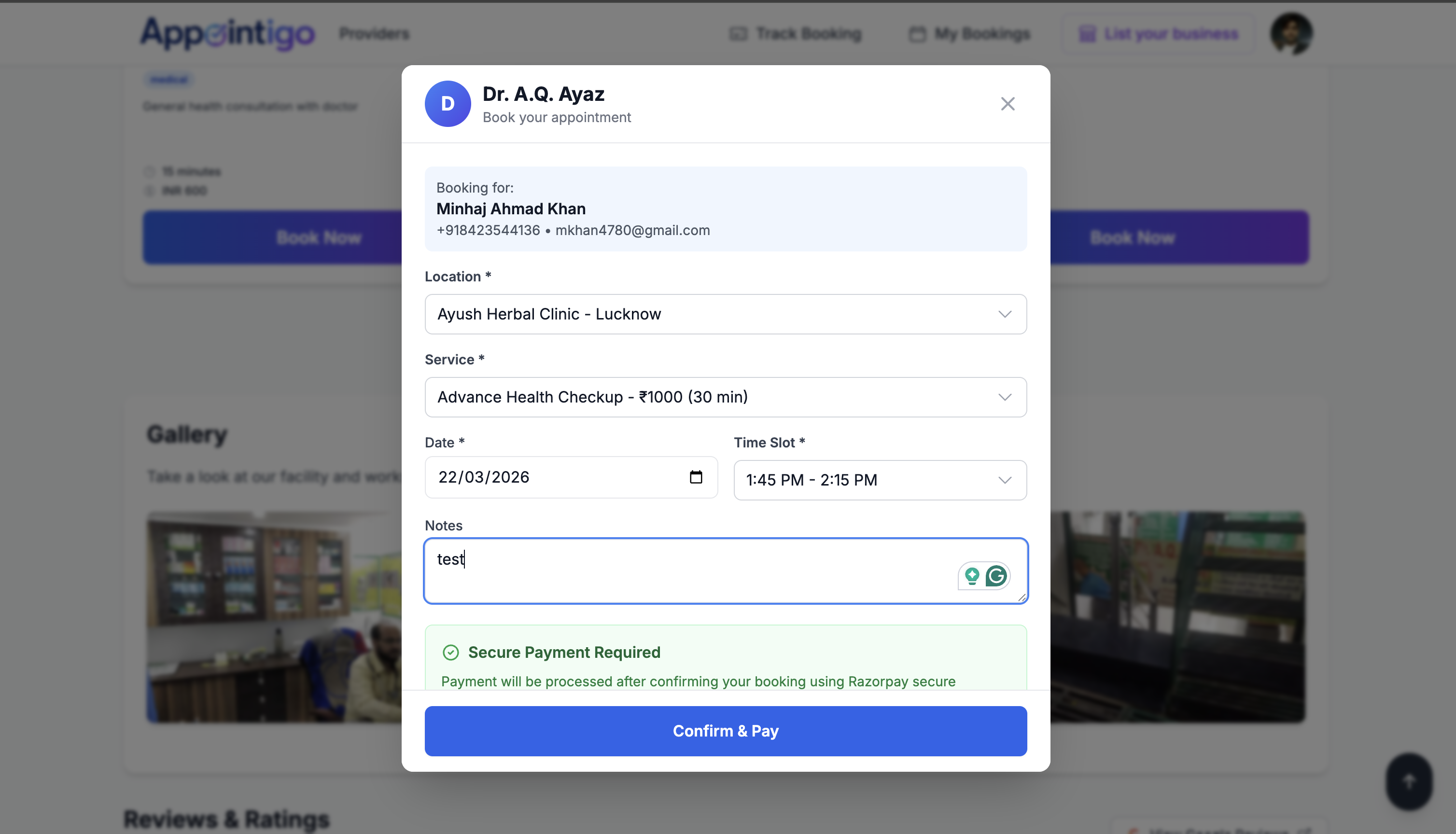 Appointigo – Smart Appointment Management Platform screenshot 2